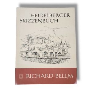Heidelberger Skizzenbuch Hardcover Art Book Richard Bellm Sketches Drawings 1981